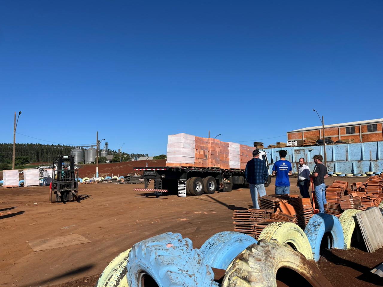 FMO apoia famlias atingidas pelas chuvas e ventos na regio de Guarapuava e em Rio Bonito do Iguau